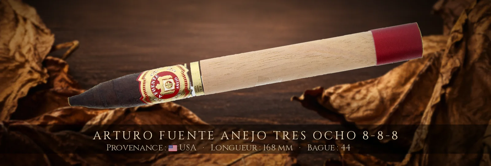 Arturo Fuente Anejo Tres Ocho 8-8-8 — Arturo Fuente — USA