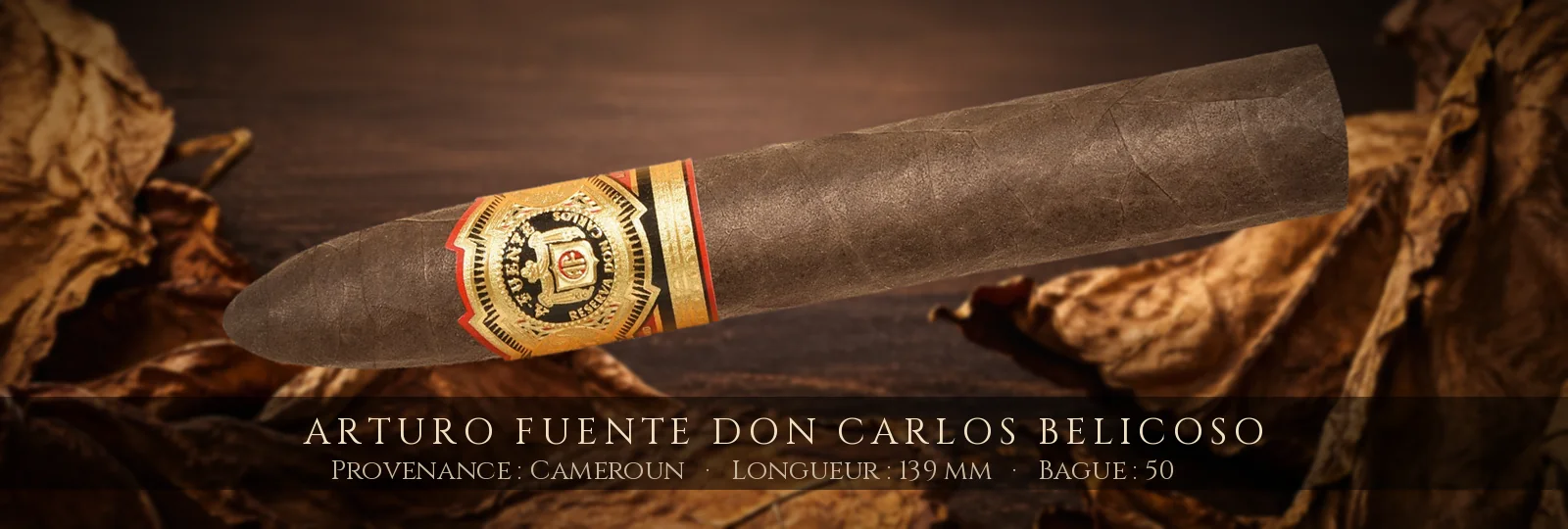 Arturo Fuente Don Carlos Belicoso