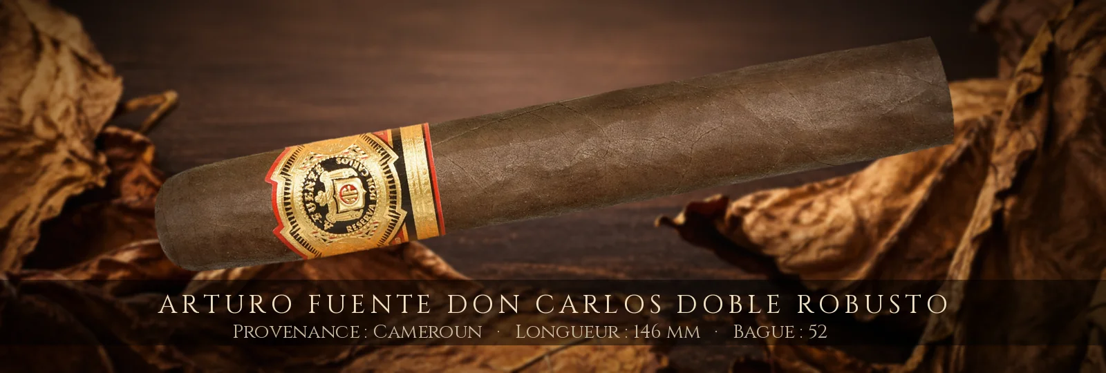 Arturo Fuente Don Carlos Doble Robusto