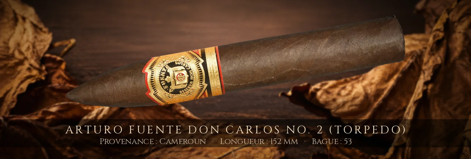 Arturo Fuente Don Carlos No. 2 (Torpedo)