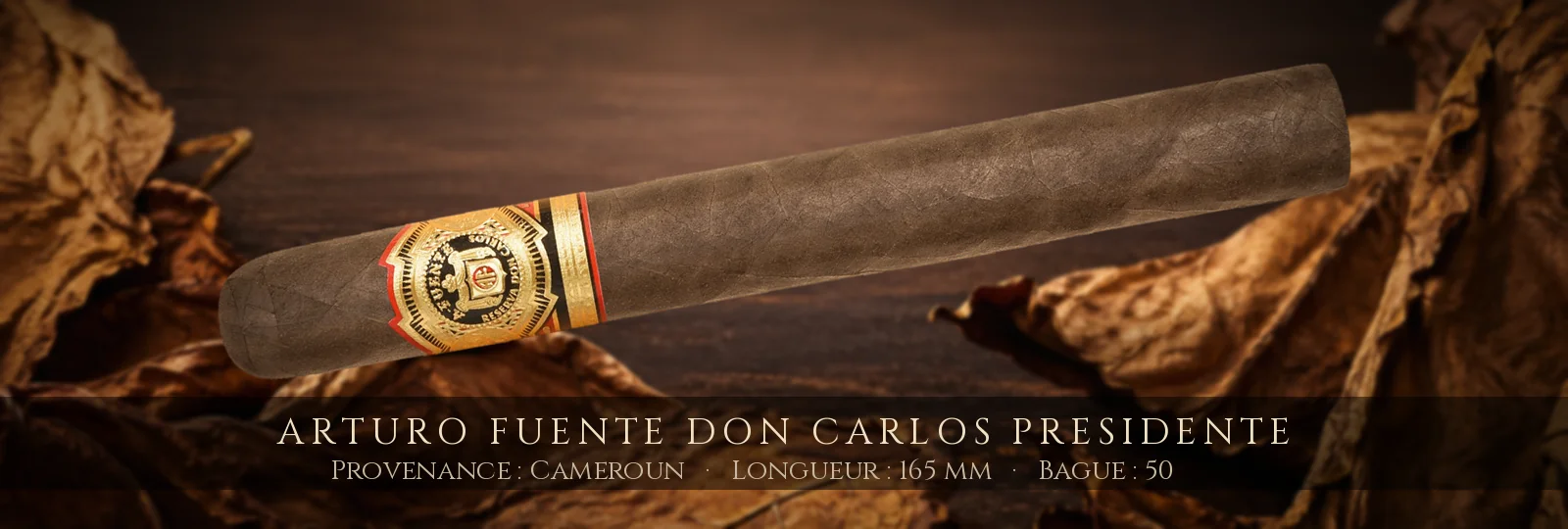 Arturo Fuente Don Carlos Presidente — Arturo Fuente — Cameroun