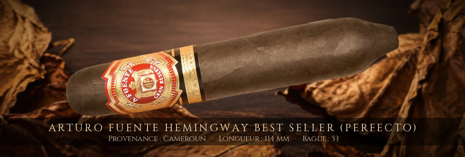 Arturo Fuente Hemingway Best Seller (Perfecto)
