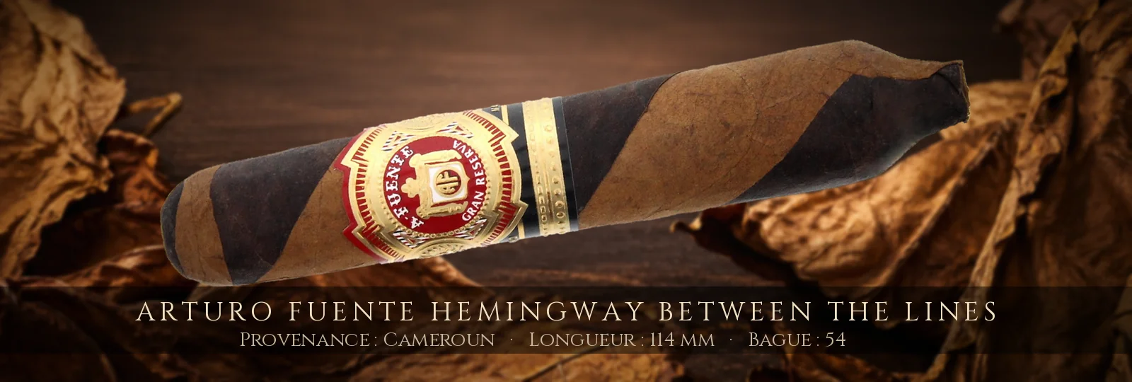 Arturo Fuente Hemingway Between the Lines — Arturo Fuente — Cameroun