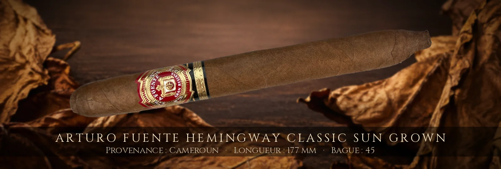 Arturo Fuente Hemingway Classic Sun Grown — Arturo Fuente — Cameroun