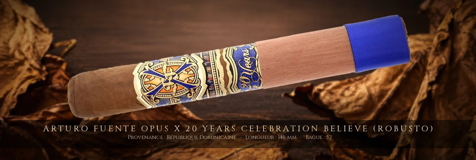 Arturo Fuente Opus X 20 Years Celebration Believe (Robusto)