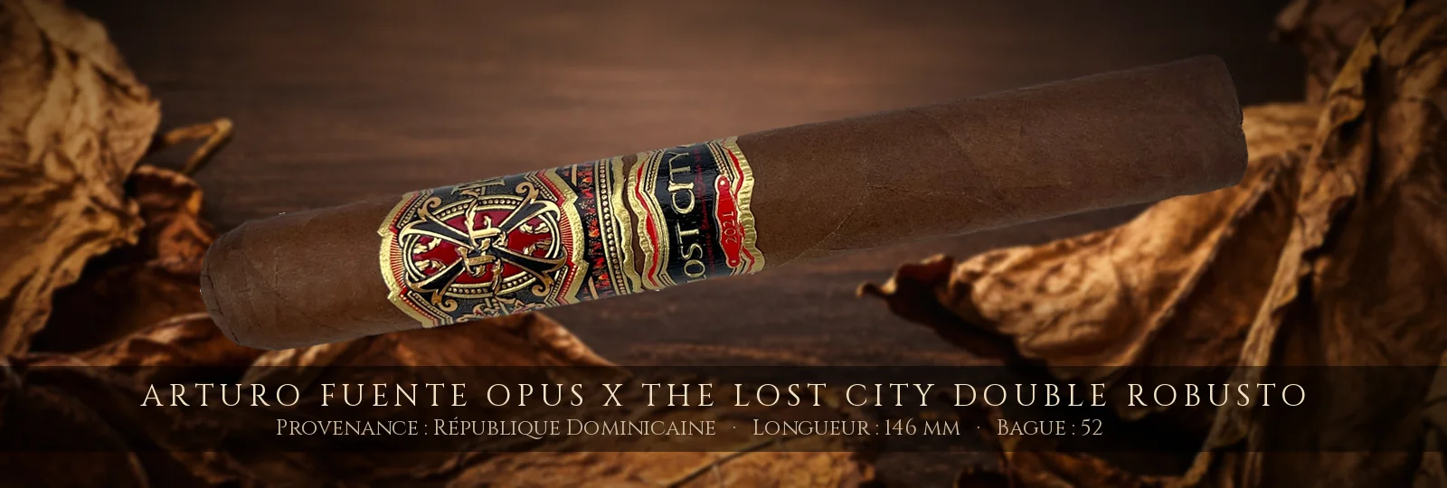 Arturo Fuente Opus X The Lost City Double Robusto