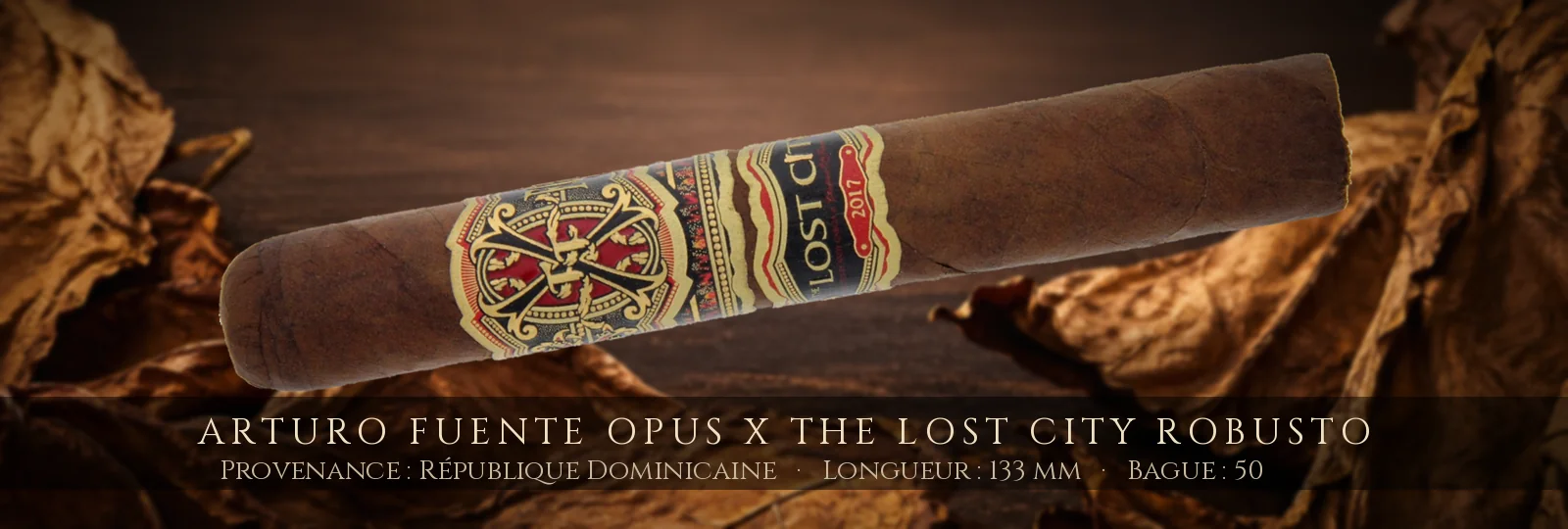 Arturo Fuente Opus X The Lost City Robusto