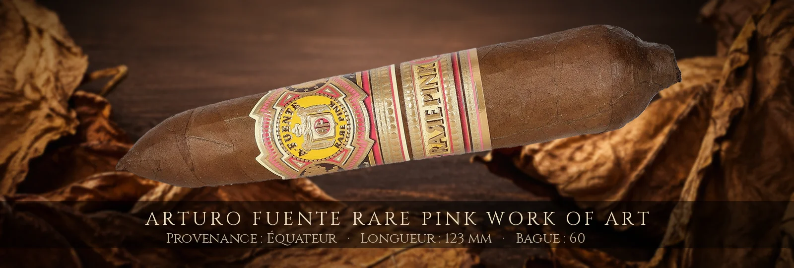 Arturo Fuente Rare Pink Work of Art — Arturo Fuente — Équateur