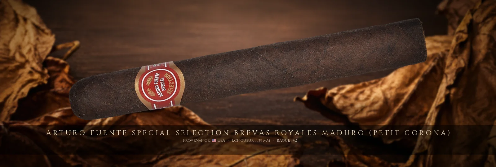 Arturo Fuente Special Selection Brevas Royales Maduro (Petit Corona) — Arturo Fuente — USA