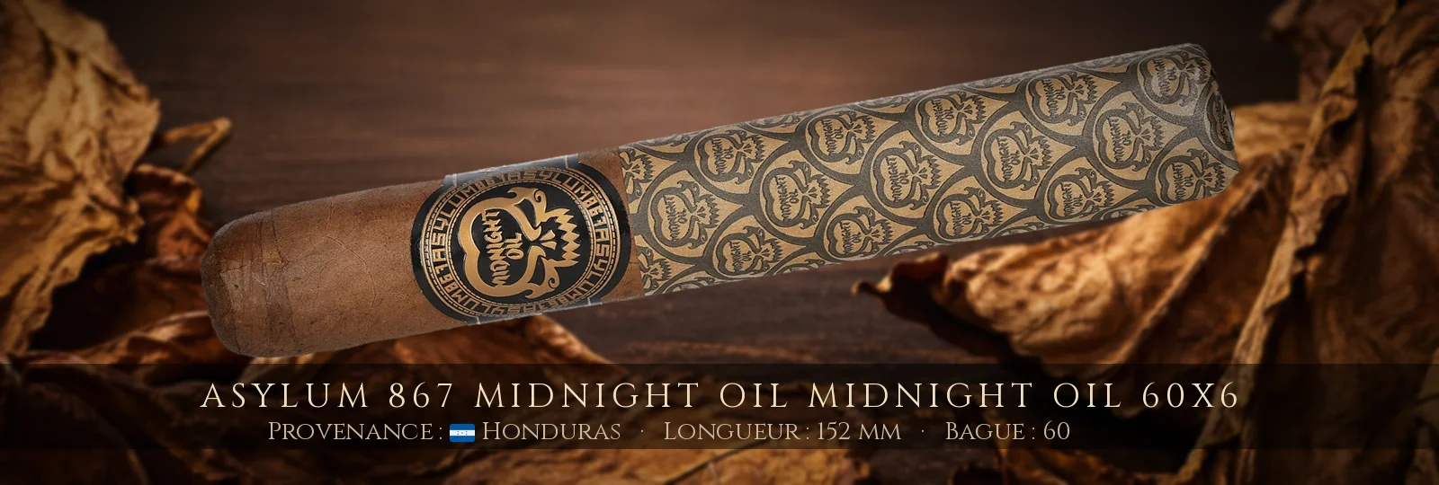 Asylum 867 Midnight Oil Midnight Oil 60x6 — Asylum — Honduras