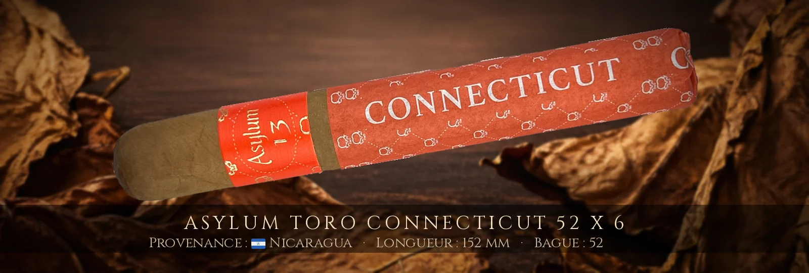 Asylum Toro Connecticut 52 x 6 — Asylum — Nicaragua