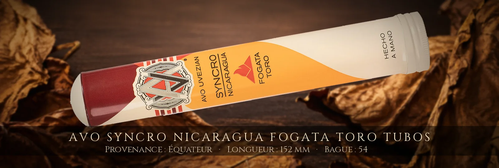 AVO Syncro Nicaragua Fogata Toro Tubos — AVO — Équateur