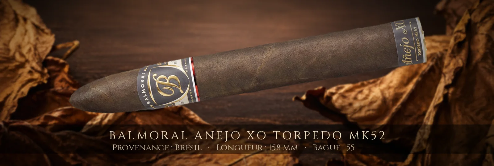Balmoral Anejo XO Torpedo MK52 — Balmoral — Brésil