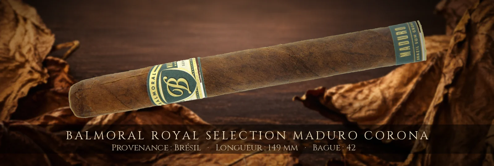 Balmoral Royal Selection Maduro Corona