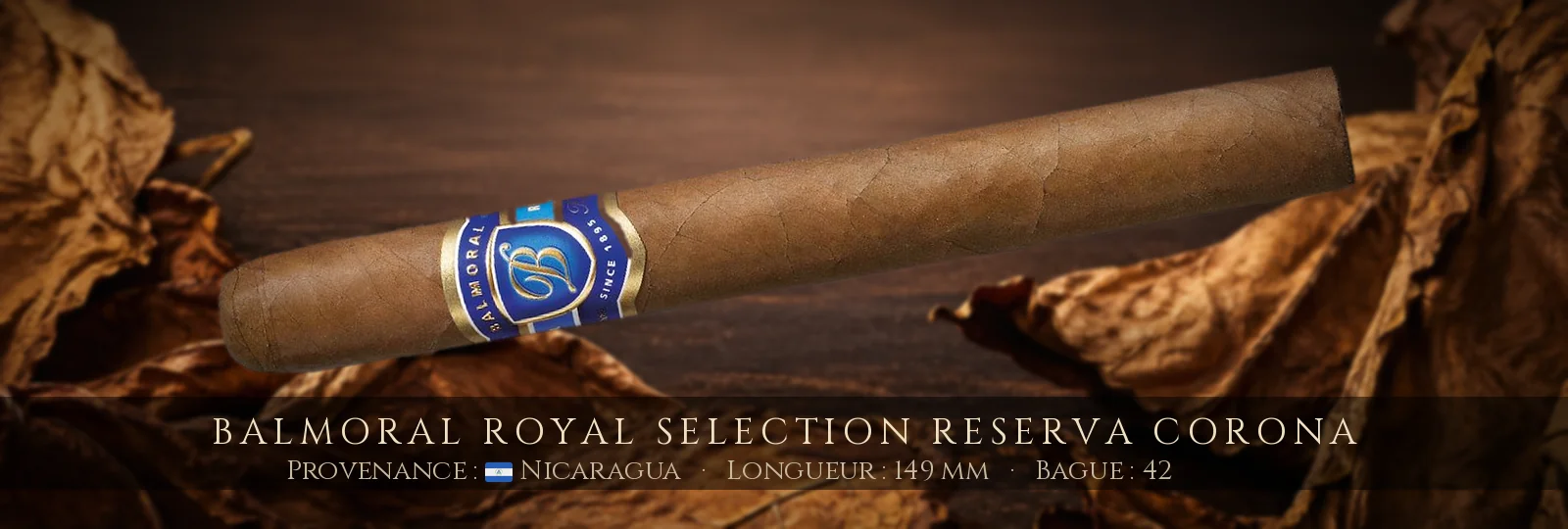Balmoral Royal Selection Reserva Corona — Balmoral — Nicaragua