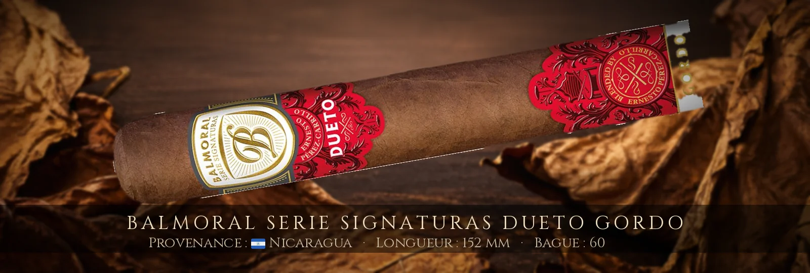 Balmoral Serie Signaturas Dueto Gordo — Balmoral — Nicaragua