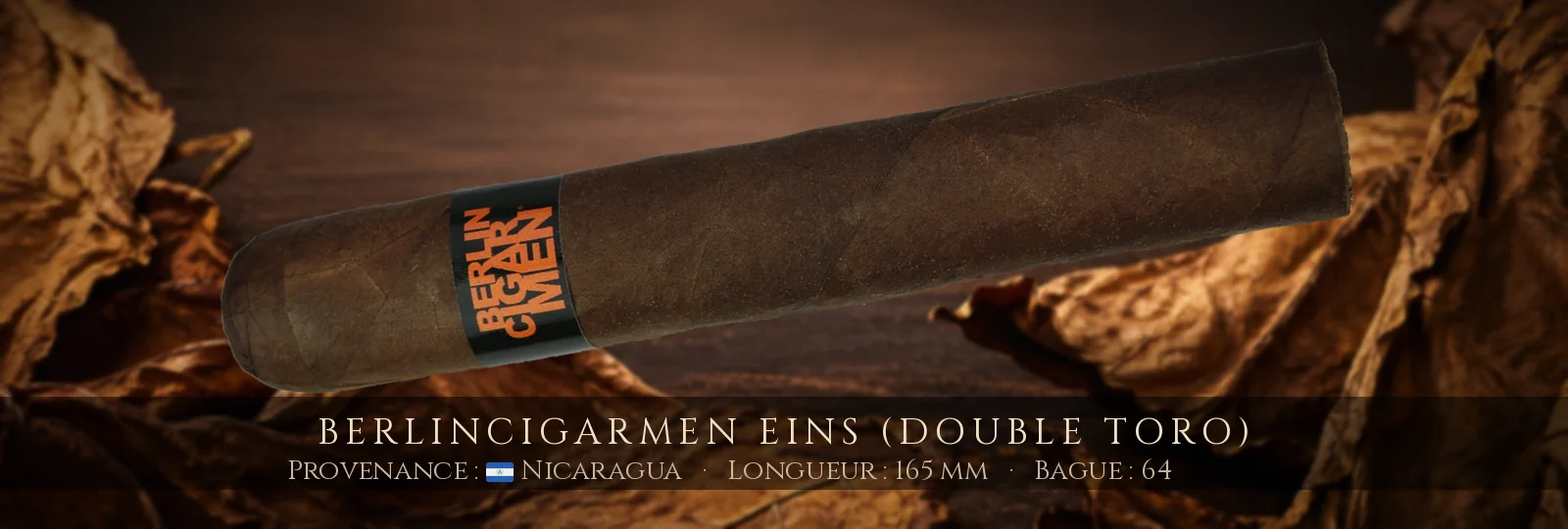Berlincigarmen Eins (Double Toro) — Berlincigarmen — Nicaragua