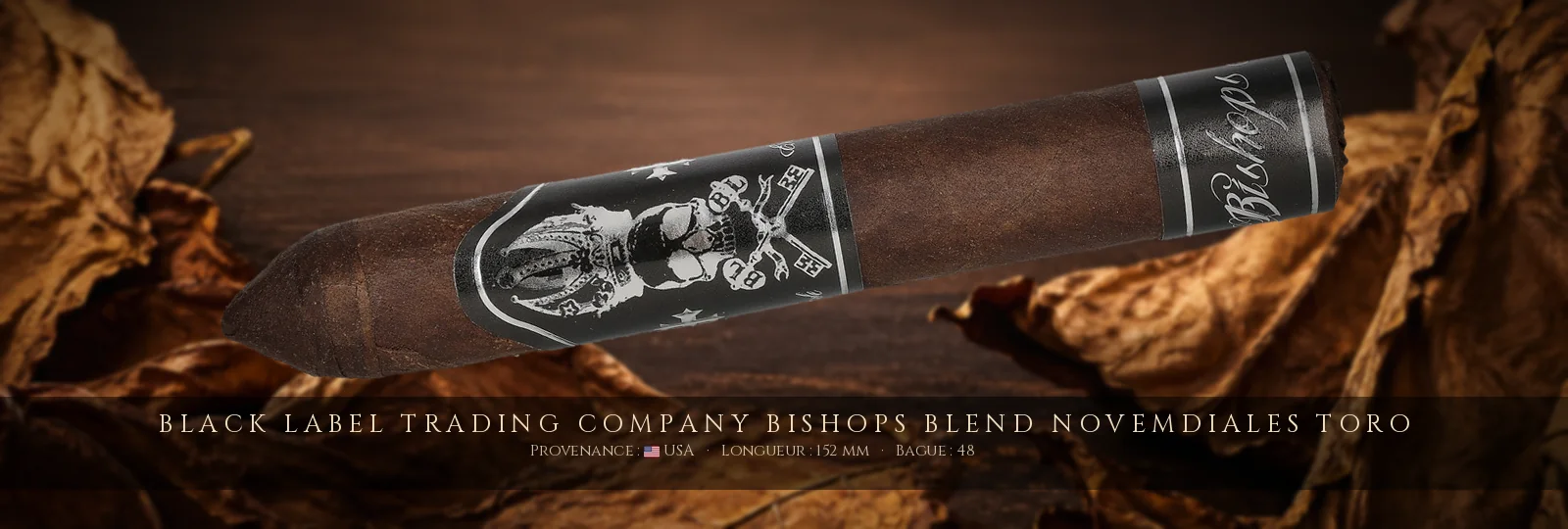 Black Label Trading Company Bishops Blend Novemdiales Toro — Black Label Trading Company — USA