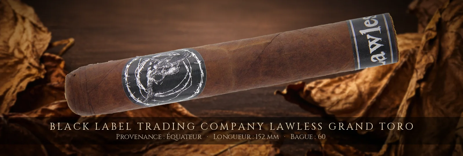 Black Label Trading Company Lawless Grand Toro — Black Label Trading Company — Équateur