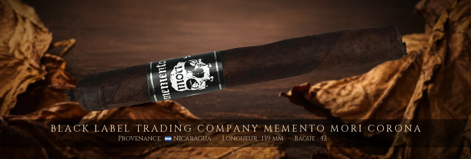 Black Label Trading Company Memento Mori Corona — Black Label Trading Company — Nicaragua