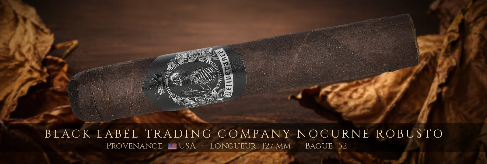 Black Label Trading Company Nocurne Robusto — Black Label Trading Company — USA