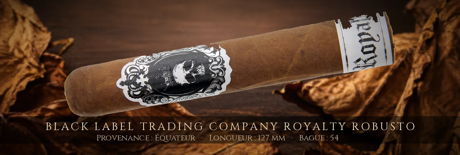 Black Label Trading Company Royalty Robusto — Black Label Trading Company — Équateur