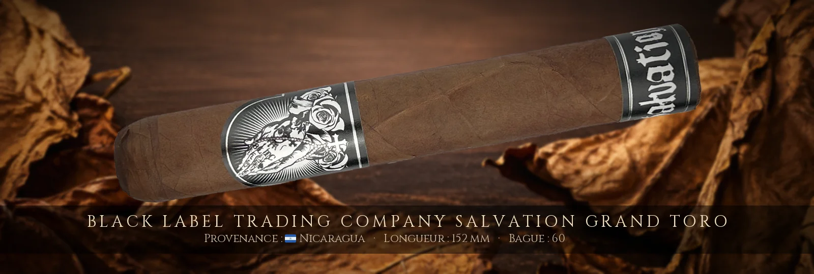Black Label Trading Company Salvation Grand Toro — Black Label Trading Company — Nicaragua