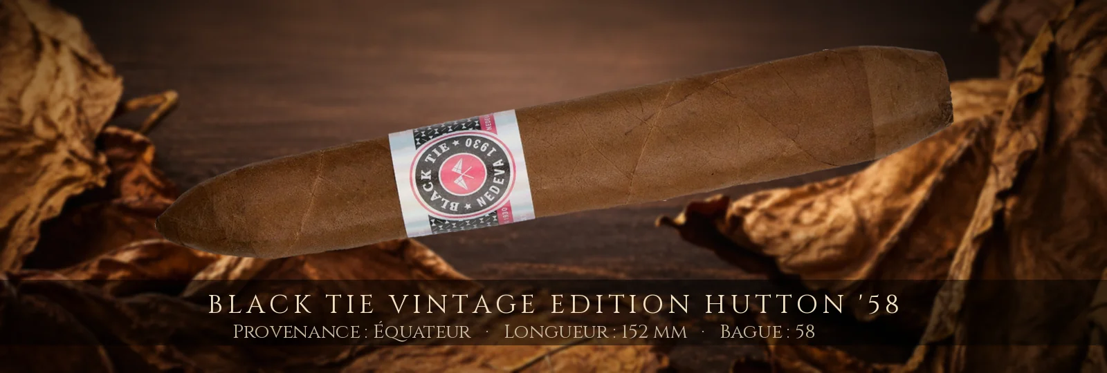 Black Tie Vintage Edition Hutton '58 — Black Tie — Équateur