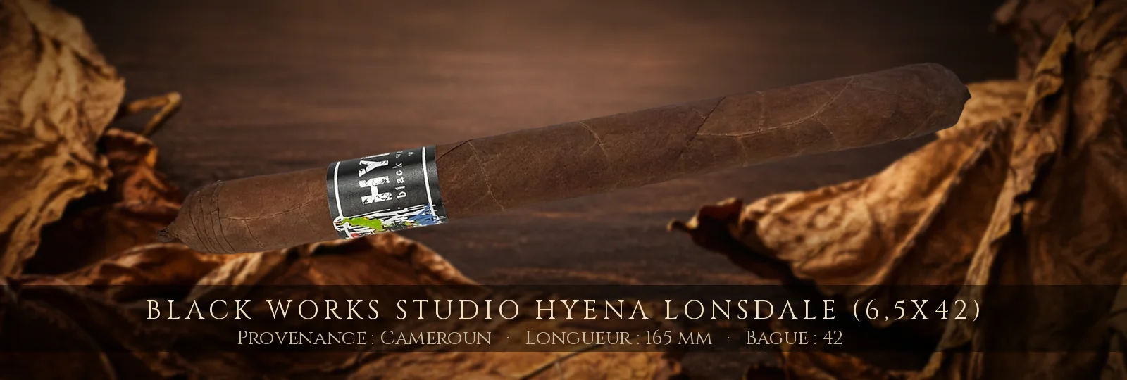 Black Works Studio Hyena Lonsdale (6,5x42) — Black Works Studio — Cameroun