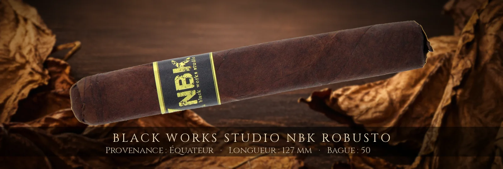 Black Works Studio NBK Robusto — Black Works Studio — Équateur