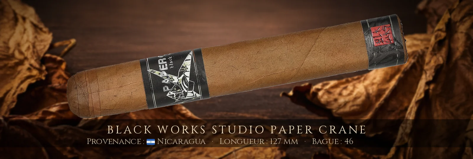 Black Works Studio Paper Crane — Black Works Studio — Nicaragua