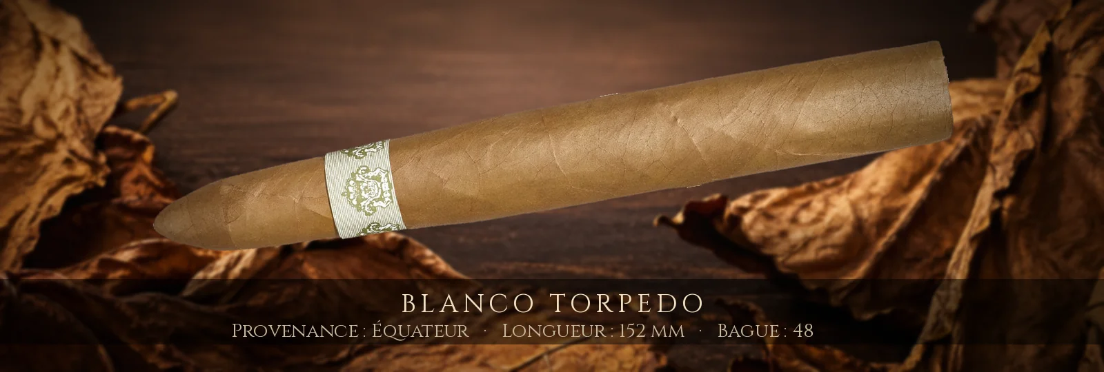 Blanco Torpedo — Blanco — Équateur