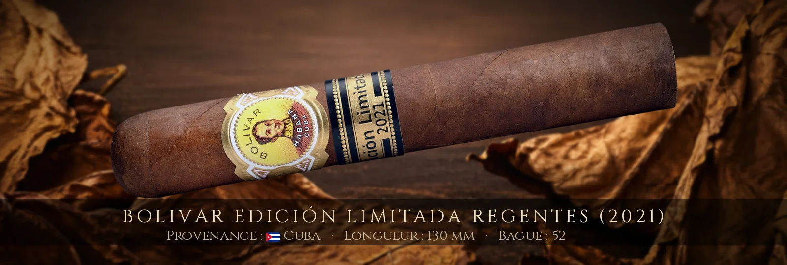Bolivar Edición Limitada Regentes (2021) — Bolivar — Cuba