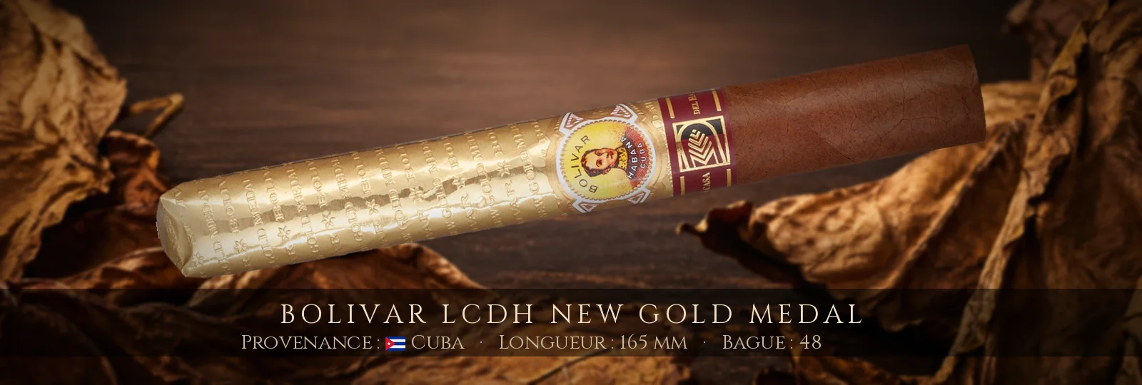 Bolivar LCDH New Gold Medal — Bolivar — Cuba