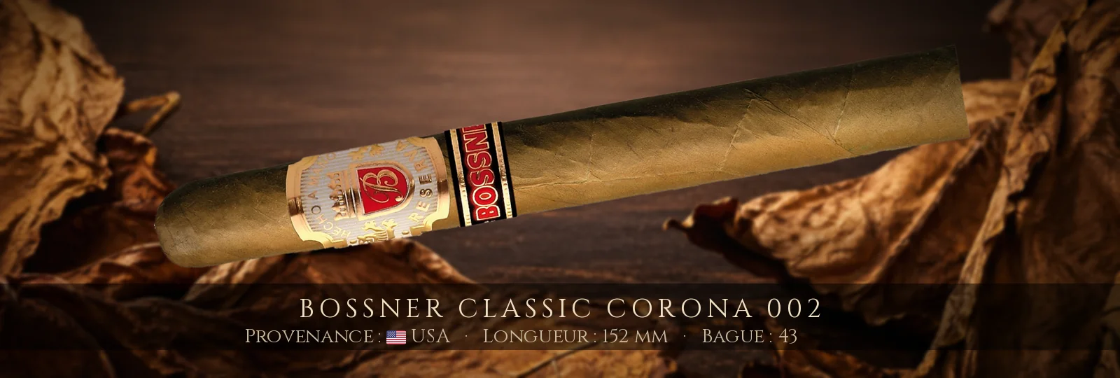 Bossner Classic Corona 002 — Bossner — USA