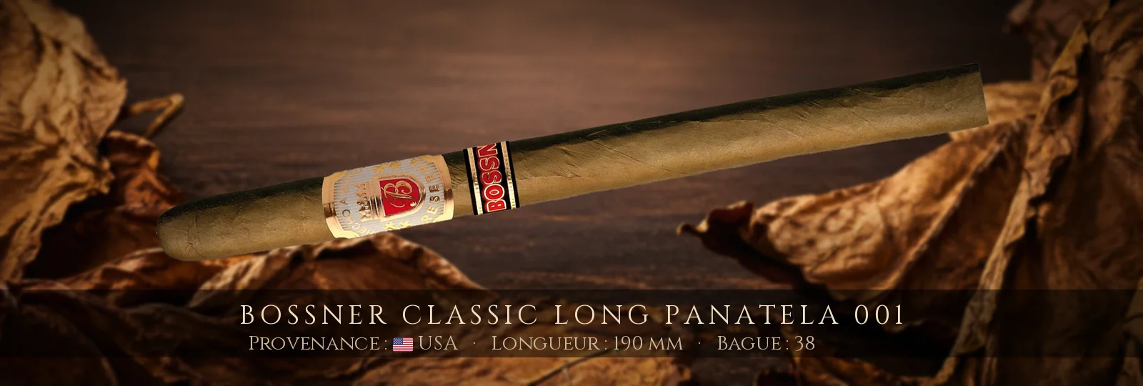 Bossner Classic Long Panatela 001 — Bossner — USA