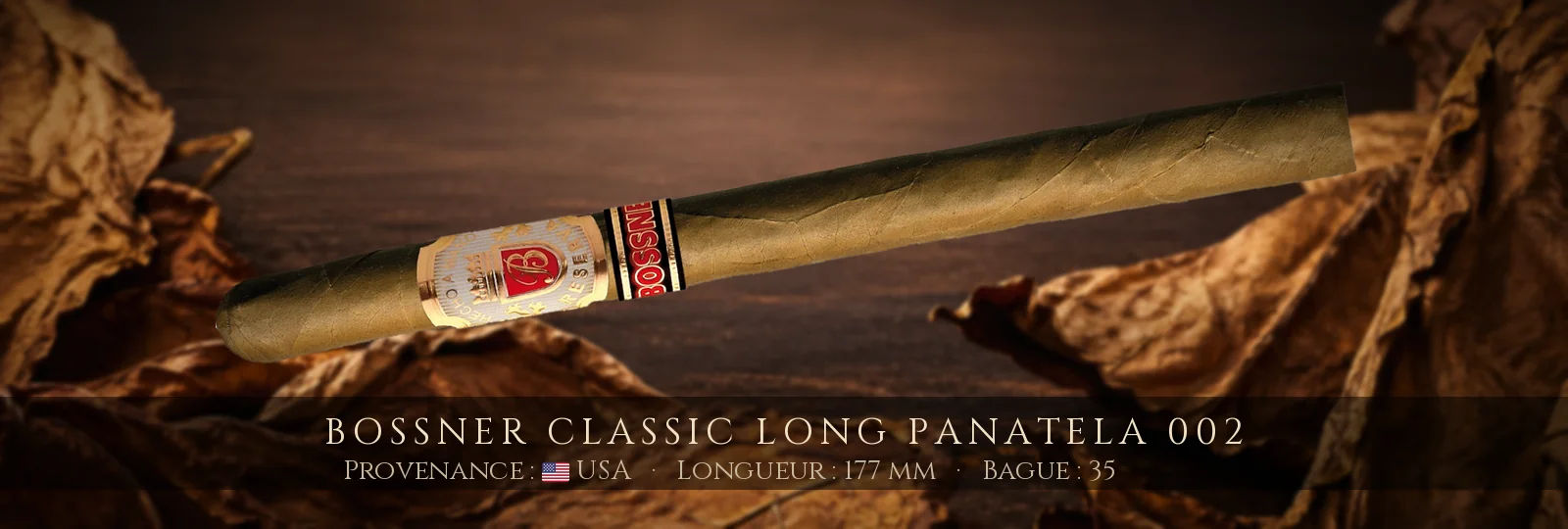 Bossner Classic Long Panatela 002 — Bossner — USA
