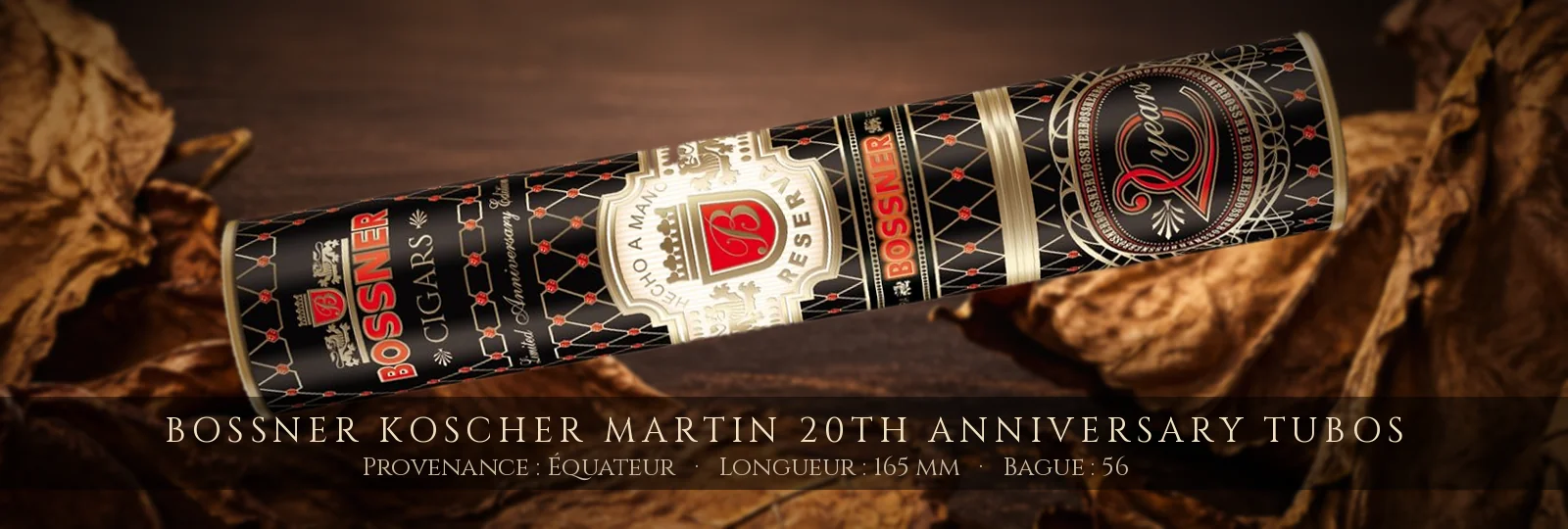 Bossner Koscher Martin 20th Anniversary Tubos — Bossner — Équateur