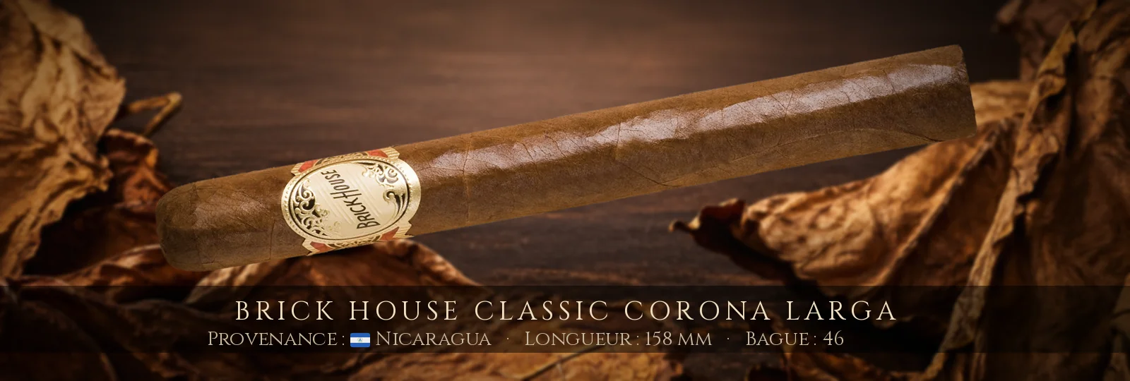 Brick House Classic Corona Larga — Brick House — Nicaragua
