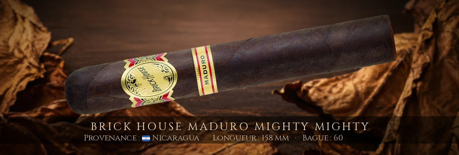 Brick House Maduro Mighty Mighty — Brick House — Nicaragua