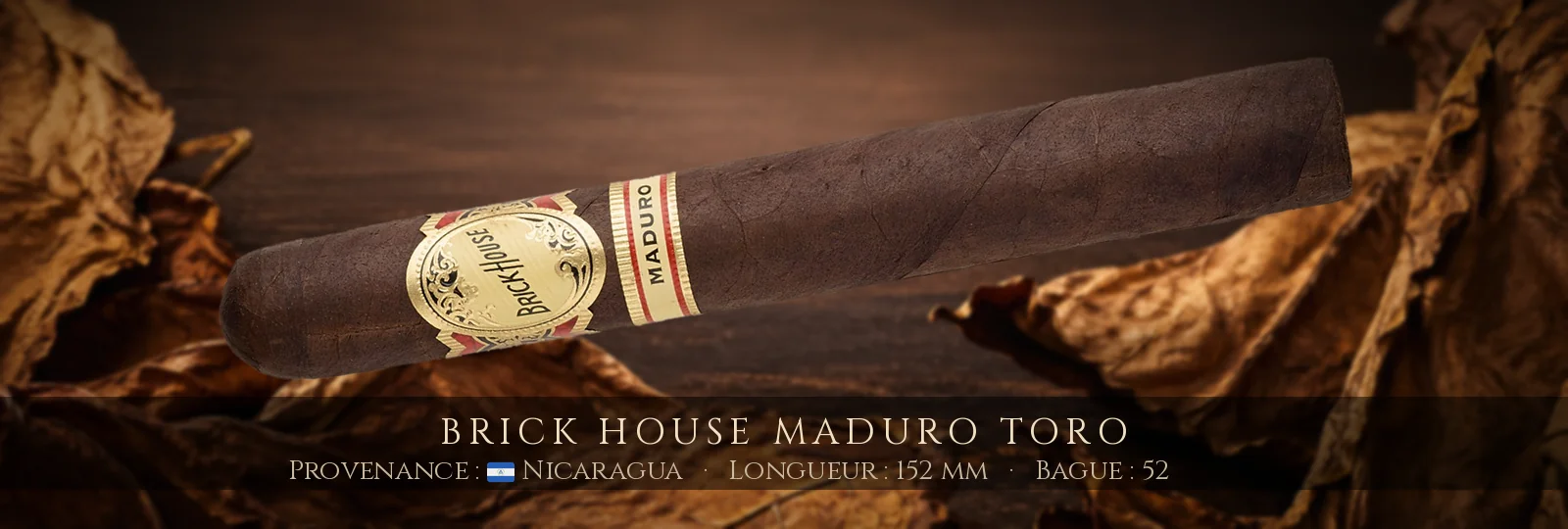 Brick House Maduro Toro — Brick House — Nicaragua