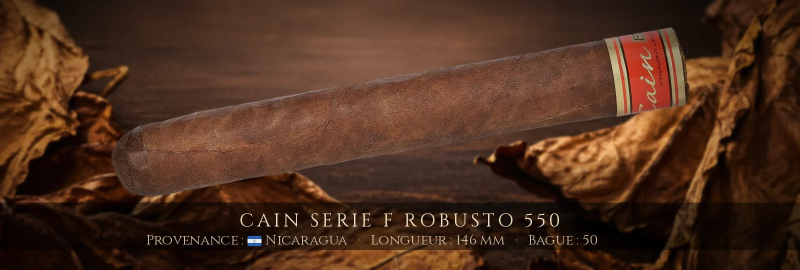 Cain Serie F Robusto 550 — Cain — Nicaragua