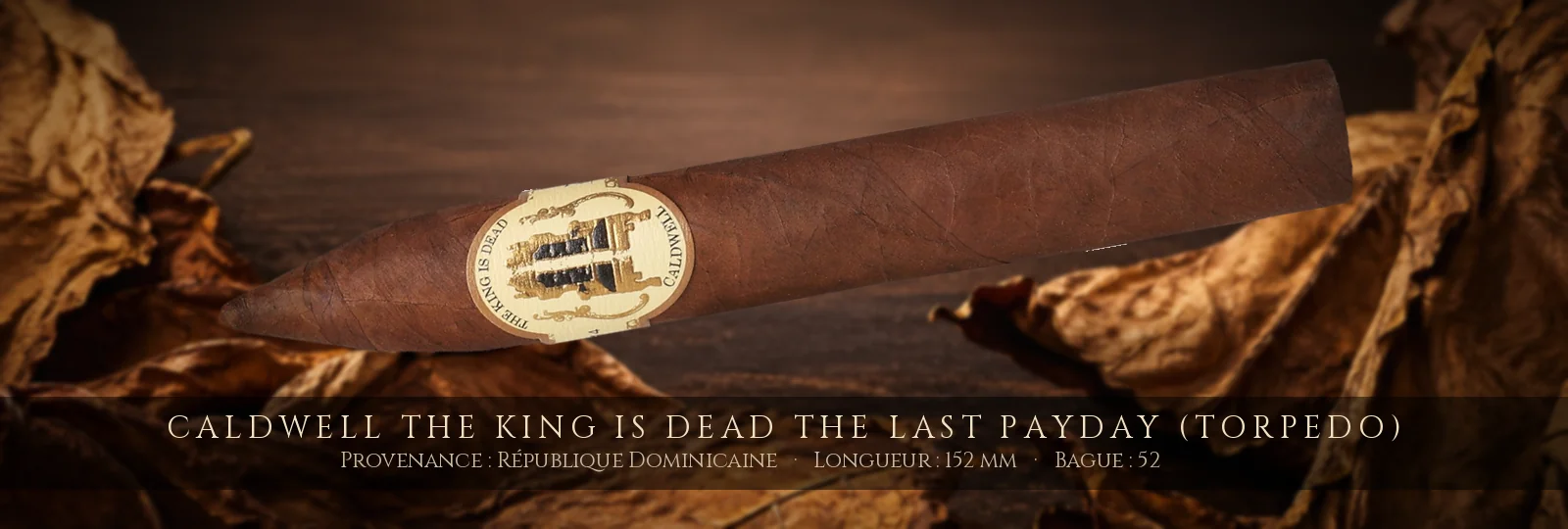 Caldwell The King is Dead The Last Payday (Torpedo) — Caldwell — République Dominicaine