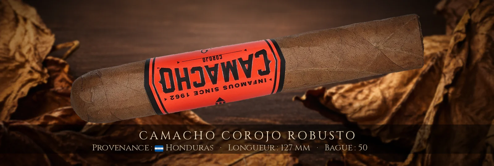 Camacho Corojo Robusto — Camacho — Honduras