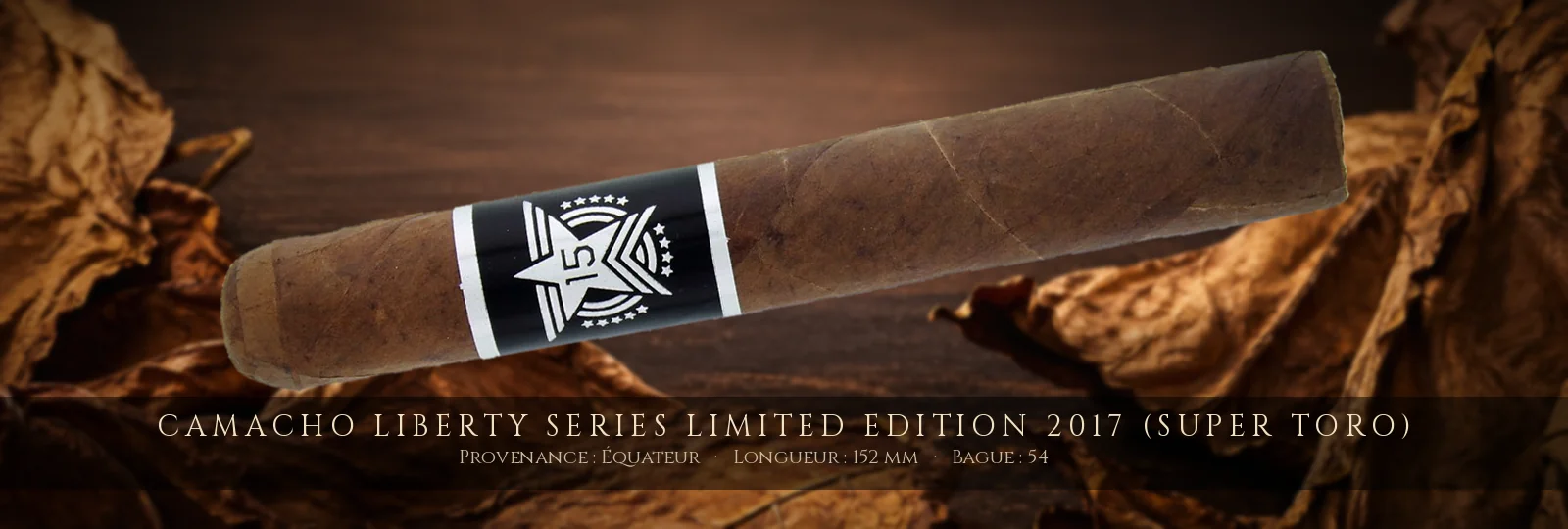 Camacho Liberty Series Limited Edition 2017 (Super Toro) — Camacho — Équateur