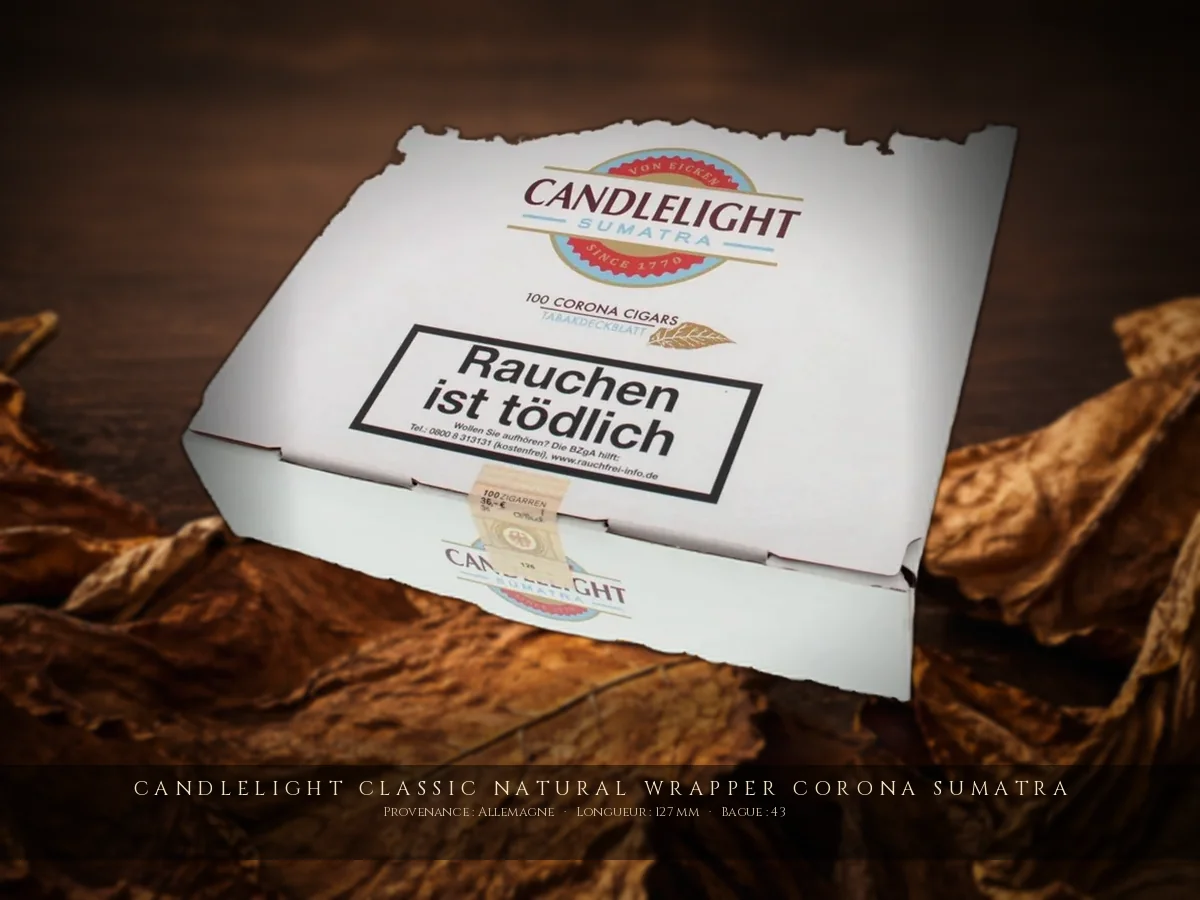 Candlelight Classic Natural Wrapper Corona Sumatra — Candlelight — Allemagne