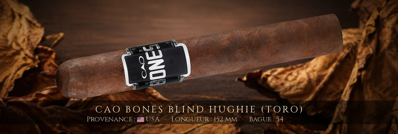 CAO Bones Blind Hughie (Toro) — CAO — USA