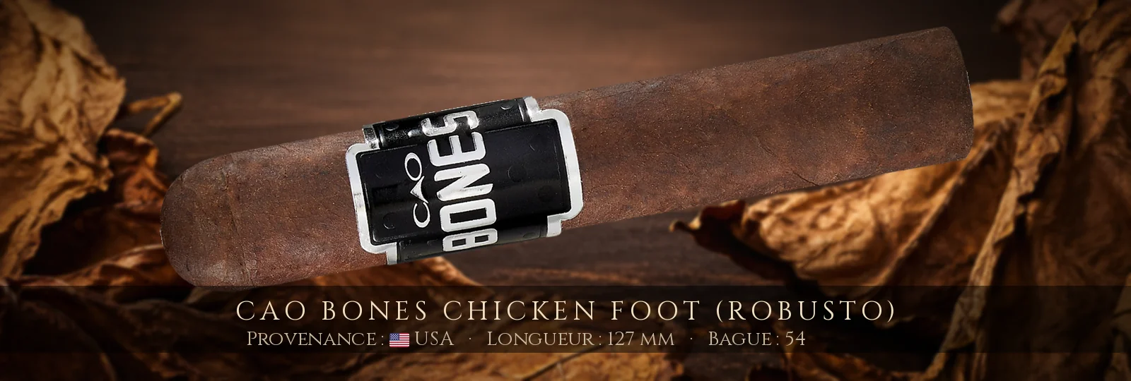 CAO Bones Chicken Foot (Robusto) — CAO — USA
