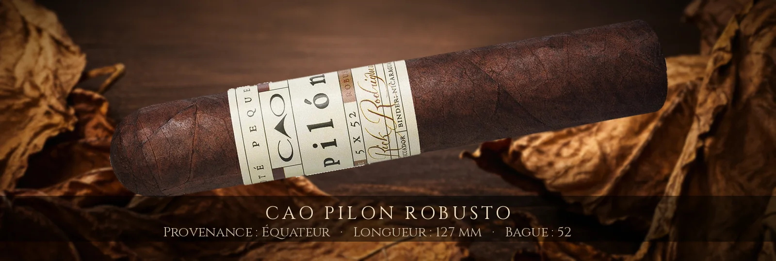 CAO Pilon Robusto — CAO — Équateur