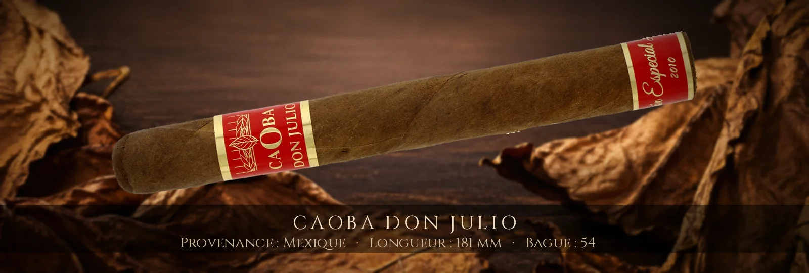 Caoba Don Julio — Caoba — Mexique